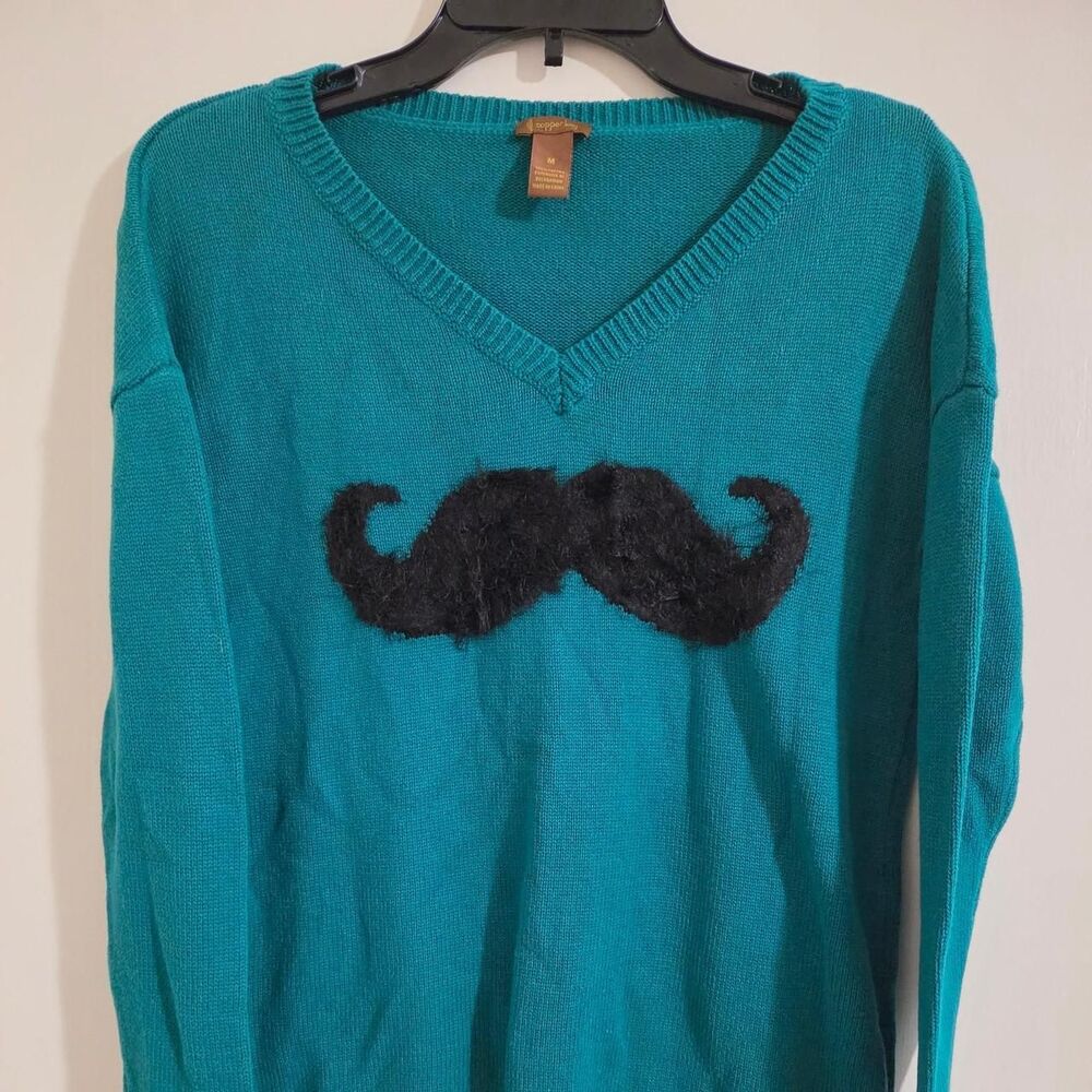 Copper-key Women's Blue and Green Jumper
